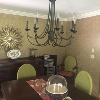 quorum brooks chandelier