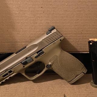 S W M P 2 0 Compact 9mm Pistol Fde No Manual Safety Palmetto State Armory