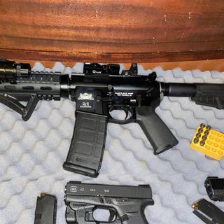 Pa 15 7 Nitride Pistol Length 5 56 Nato Shockwave Marauder Ar 15 Pistol Black Palmetto State Armory