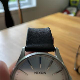 Nixon 23mm Vegetable Tanned Leather Watch Band - Saddle