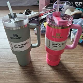 US Stock Pink Parade With 1:1 Logo H2.0 40oz Stainless Steel Tumblers Cups  With Silicone Handle Lid And Straw Travel Car Mugs Keep Drinking Cold Water  Bottles G0111 From Puppyhome, $3.99