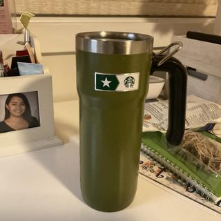 Starbucks Stanley Armed Forces Army Green Vacuum Sealed Cup  Tumbler 20oz: Tumblers & Water Glasses