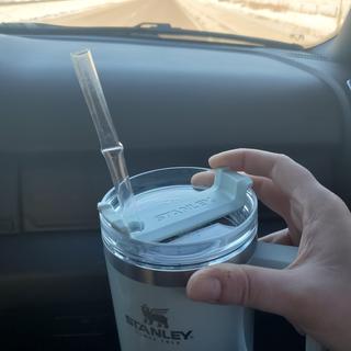 Stanley Size Glass Straw Replacement 12 inches - Drinking Straws.Glass