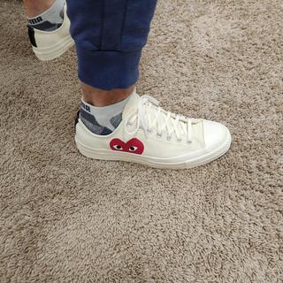 Shop Comme des PLAY CdG PLAY x Unisex Chuck Taylor All Star One Heart Low-Top Sneakers | Fifth Avenue