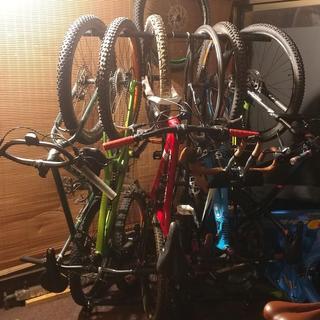 mobile bike storage rack