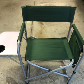 Foldable Aluminum Sports Chair Green