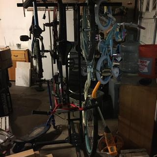 harbor freight mobile bike storage