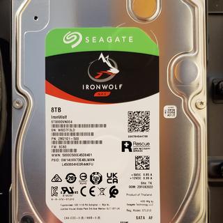  Seagate IronWolf 8Tb NAS Internal Hard Drive HDD – 3.5 Inch  SATA 6GB/S 7200 RPM 256MB Cache for Raid Network Attached Storage  (ST8000VN0022),Silver : Electronics