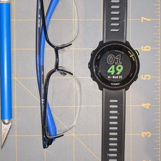  Garmin Forerunner 55 GPS Running Smartwatch, Black