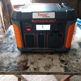Togo Power Togo Power Pioneer 330, 288WH Portable Power Station Lithium  Battery 330W 660W Peak for Hiking, Camping, Home Emergency, Tailgating