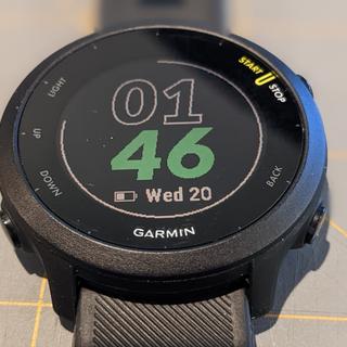Garmin Forerunner 55 GPS Smartwatch, White 010-02562-01 - Adorama