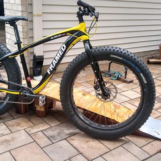 framed alaskan alloy fat bike