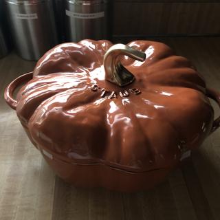 Staub Cast Iron Pumpkin Cocotte, 5QT, White or Burnt Orange on Food52