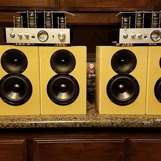 C Note Mt Bookshelf Speaker Kit Pair With Knock Down Cabinets