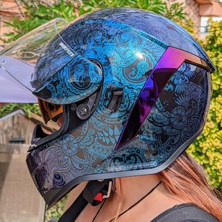 Icon Airform Chantilly Opal Helmet (XS) - Cycle Gear