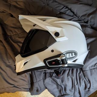 Bell mx 9 cheap adventure white