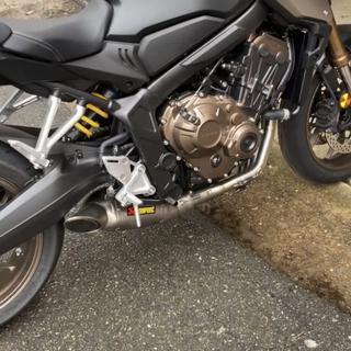 Ligne d'échappement moto AKRAPOVIC Racing Line Titane HONDA CB650F CB650R  CBR650F CBR650R - Streetmotorbike