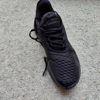 Boy's Triple Black Nike Air Max 270 | Life Style Sports